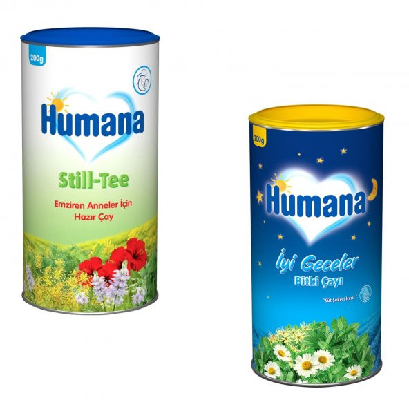 Humana Still Tee 200 gr + Humana İyi Geceler Bitki Çayı 200 gr