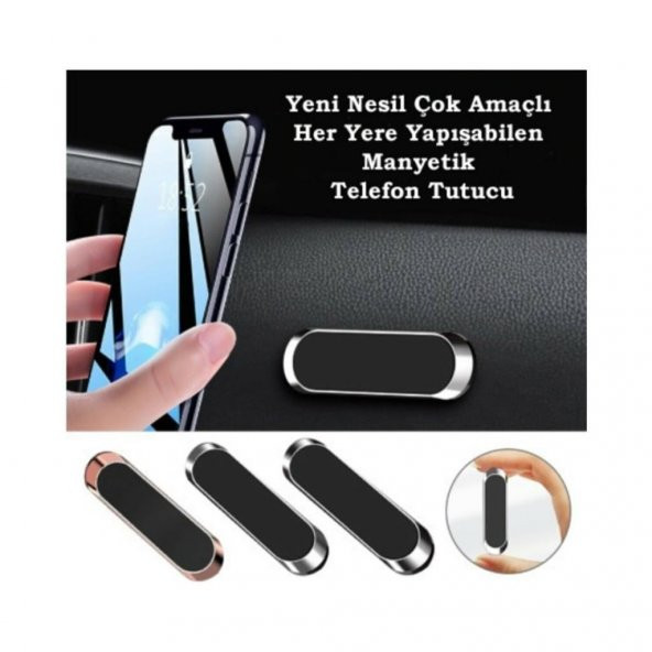 Torima JX-007 Siyah Çok Amaçlı Magnetic Car Holder Araç İçi Telefon Tutucu - 2