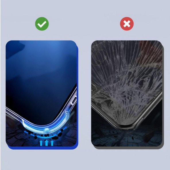 İphone 12 / 12 Pro Crystal Serisi Dayanıklı Sert Silikon Kılıf - Resim 5