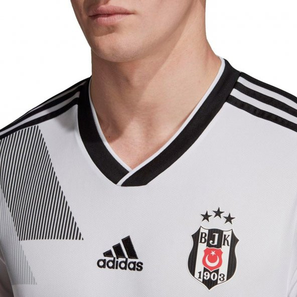 Beşiktaş Orijinal Beyaz Forma  2019-2020 Sezon İç Saha Forması - 3
