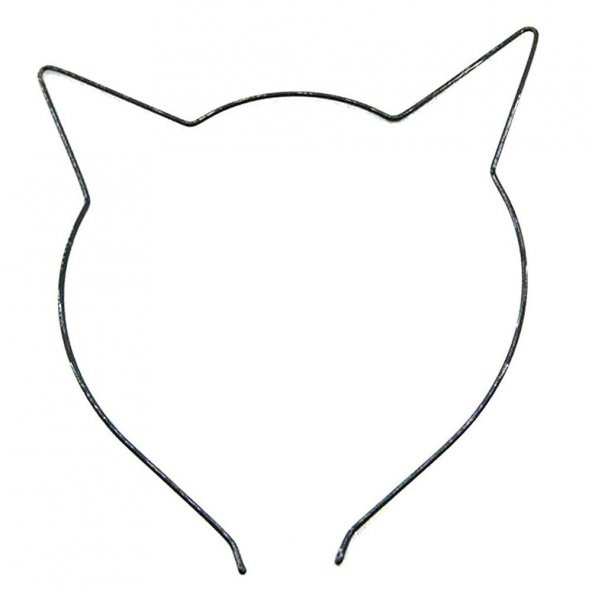 Metal Taç Kedi Model ( 1 Adet )