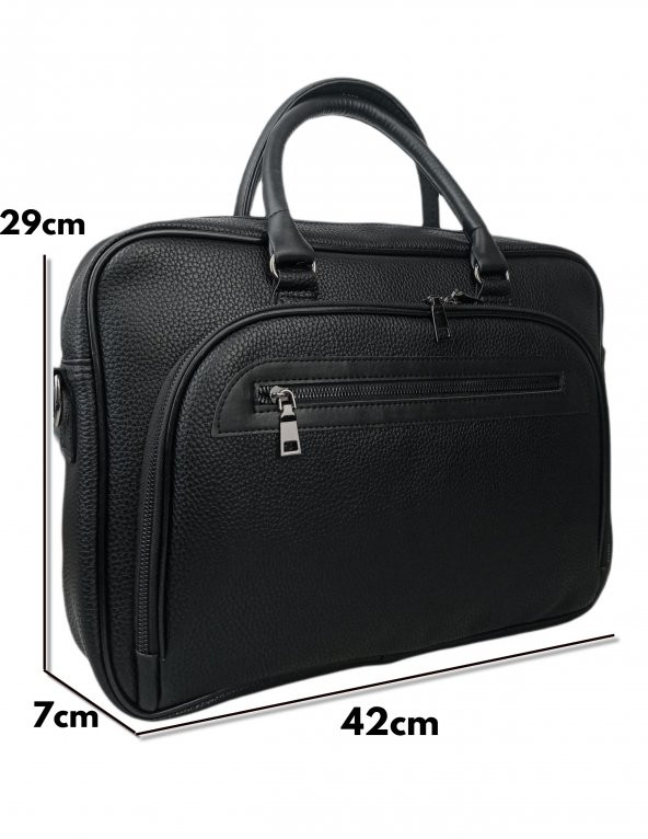 Laptop Çantası 15.6" İnç Deri Evrak Bölmeli 8683255010462 - 2