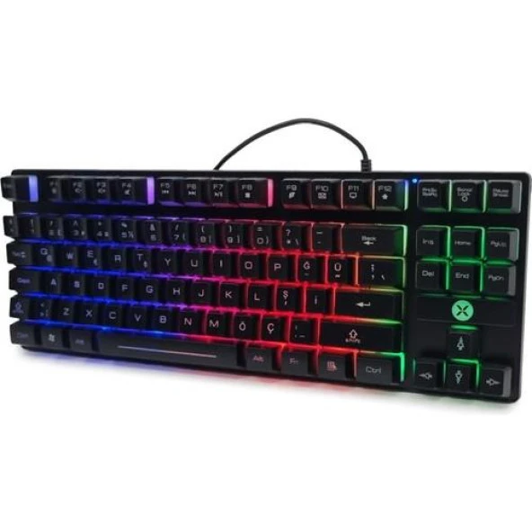Dexim KBL-088 Rgb LED Işıklı Oyuncu Klavyesi - DKA006 - Resim 2