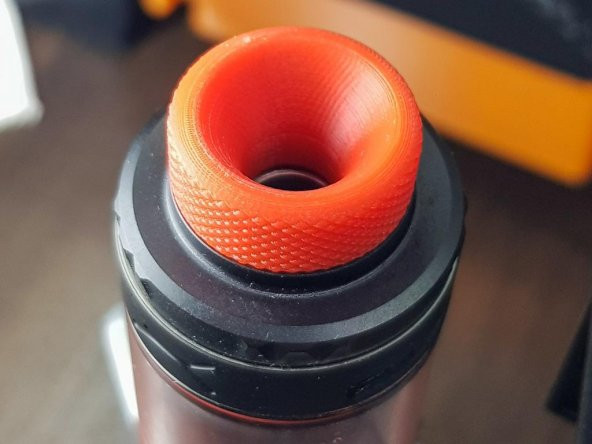 810 Knurled Driptip Plastik Aparat - 7