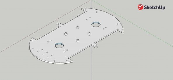 Elegoo V2 Arduino Araba Şasi Plastik Aparat