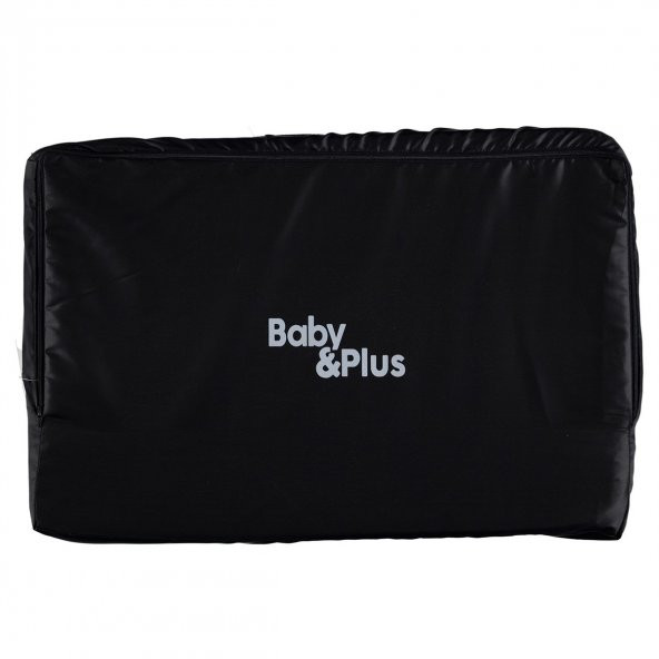 Baby&Plus Katlanabilir Oyun Parkı Yatağı-Yıkanabilir Kılıflı Park Yatak Yatağı - 3