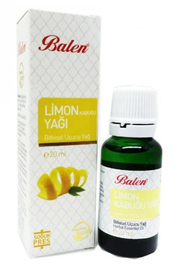 Balen Limon Kabuğu Yağı 3 x 20 ML ürün görseli