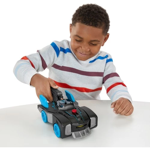 Imaginext Bat-Tech Batmobil Batwinge Dönüşen Batmobil imaginext Işıklı Batman Figür ve Arabası - 3