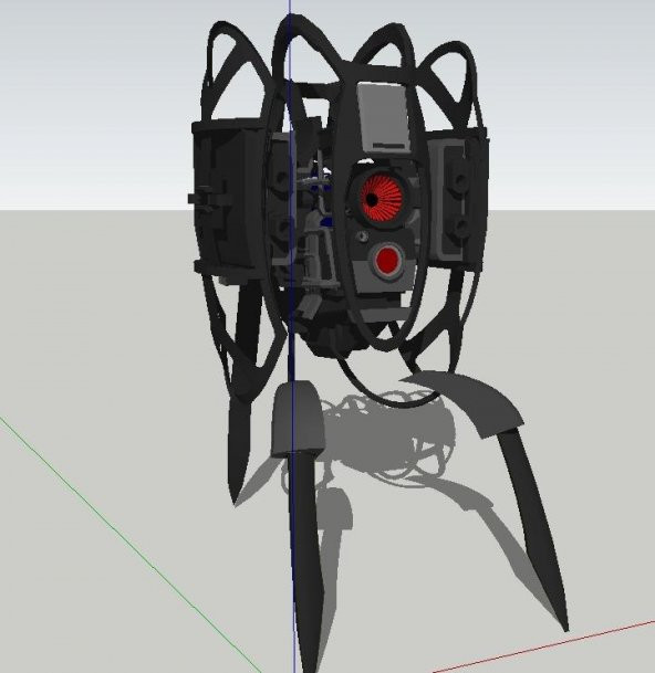 Hatalı Portal 2 Turret Plastik Aparat