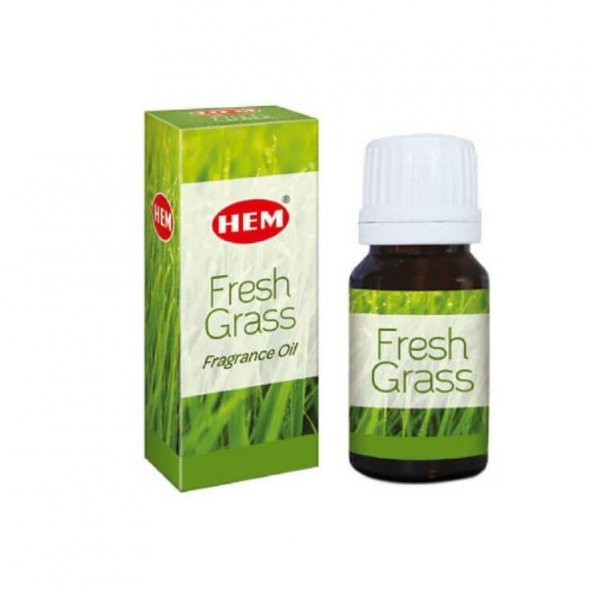 Taze Çimen Aromalı Lüks Buhurdanlık Yağı Fresh Grass 10 ml