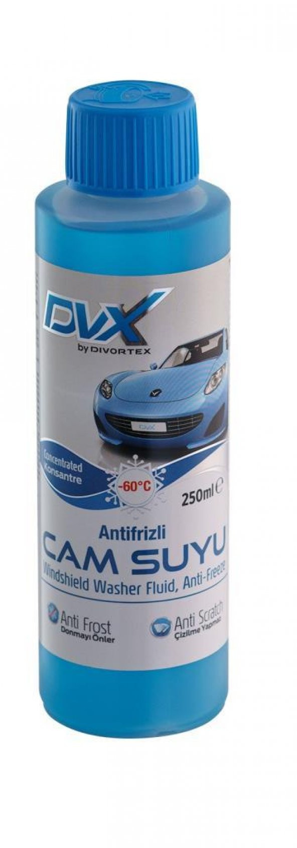 Divortex -60° Konsantre Antifrizli Cam Suyu PE 250 ml 1 Adet - 2
