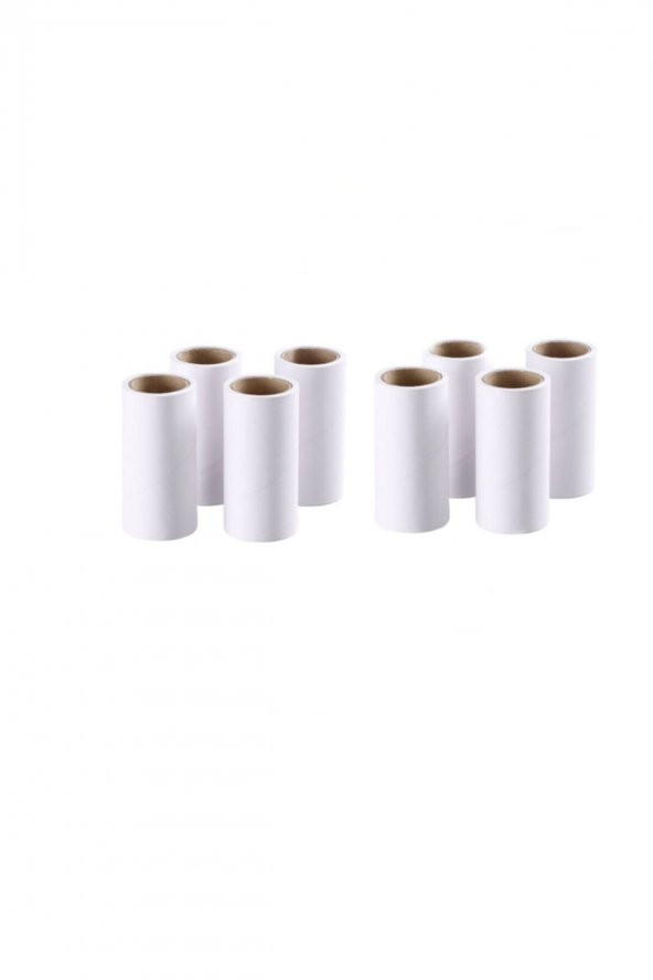 IKEA Bastis Kedi Köpek Tüy Ip Kıl Toplayıcı 2 Tüy Toplama Rulosu + 8 Adet Yedek Kartuş 2+8 - 3
