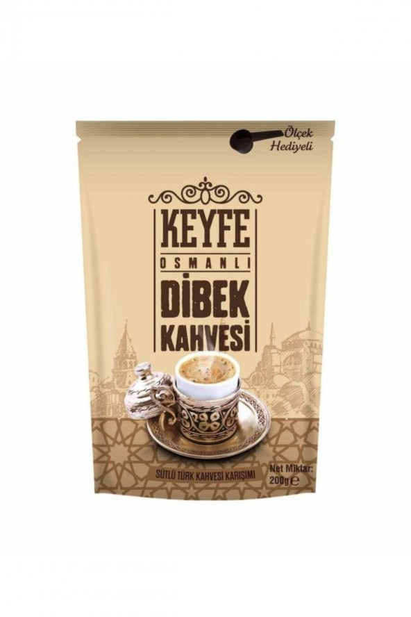 Keyfe Sütlü Osmanlı Dibek Kahvesi 200 Gr