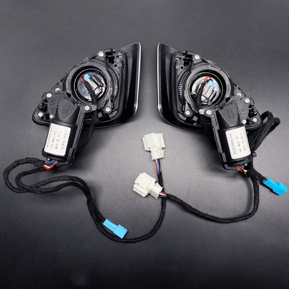 W223 2021+ IŞIKLI BURMESTER KÖŞE HOPARLÖR KAPAĞI SETİ 64 RENK - 2
