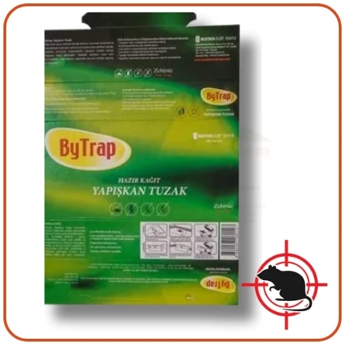 Bytrap Hazır Kağıt Fare ve Böcek Yapışkanı | 1 Pakette 2 Adet - 3