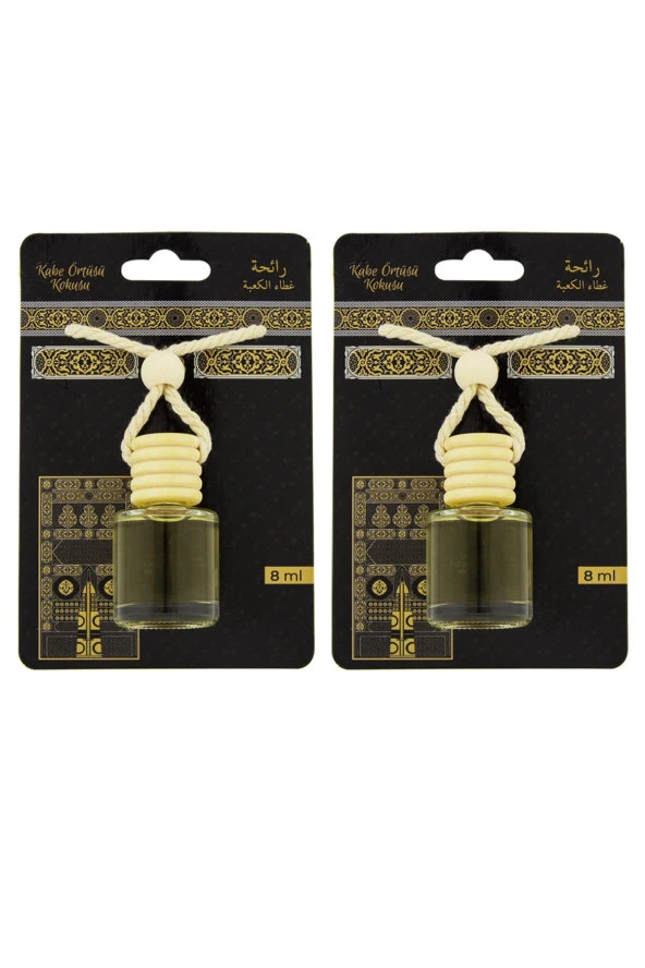 Kabe Örtüsü Kokusu 8 Ml Araba Kokusu Cam Şişe 2 Adet - Resim 2