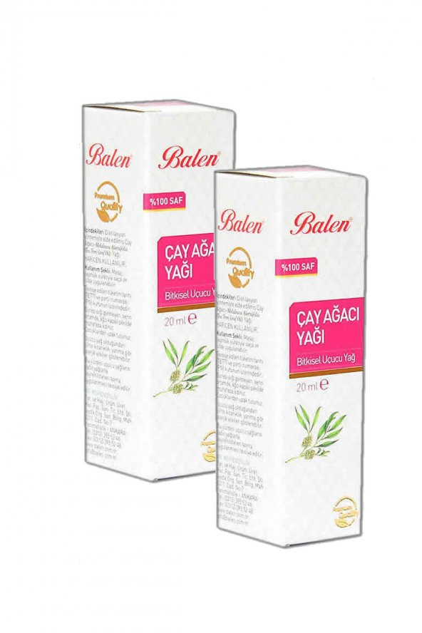 Balen Çay Ağacı Yağı 2 x 20 ML