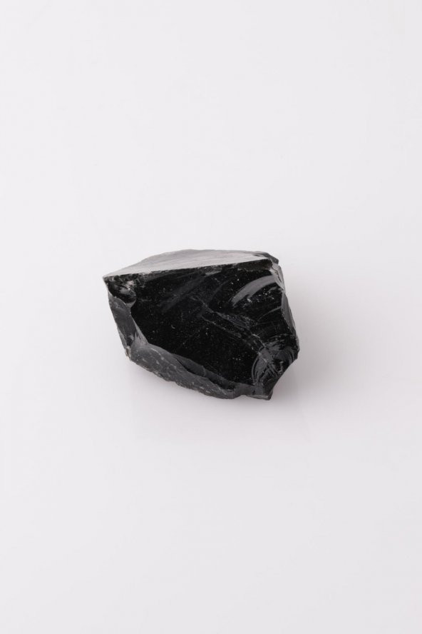 Obsidyen Doğal Taş Ham Parça - 2