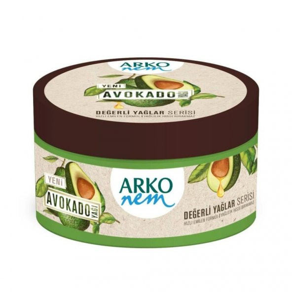 Arko Değerli Yağlar El&Vücut Krem Avokado 250 ml