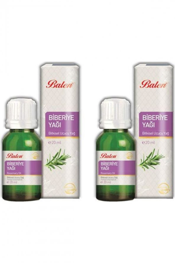 Balen Biberiye Yağı 20 ml x 2 Adet