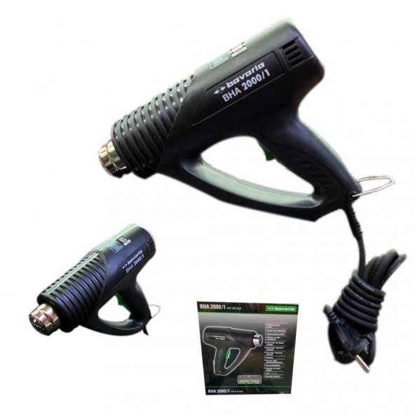 Bavaria Sıcak Hava Tabancası Bha/2000-1 - Resim 3