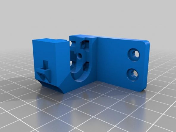 E3D V6 Tarantula Taban - Sensör Montajı (Dahil Yeşil Sensör) Plastik Aparat - 2