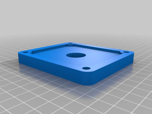 Metal Kontrol Paneli İçin Omni2 / Suzo Happ Joystick Spacer - Remix Plastik Aparat