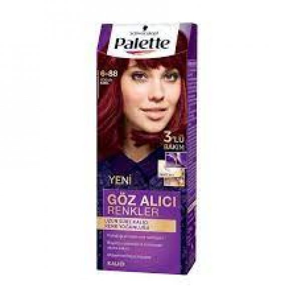 Palette Göz Alıcı Renkler 6-88 Yoğun Kızıl