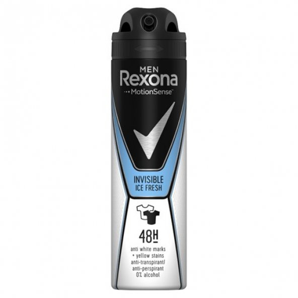 Rexona Erkek Deodorant 150 Ml Invisible Ice Fresh