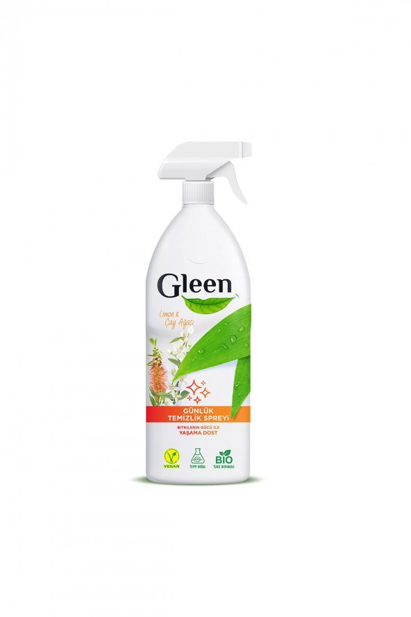 Gleen 1 Lt Limon & Çay Ağacı Sprey Yüzey Temizleyi