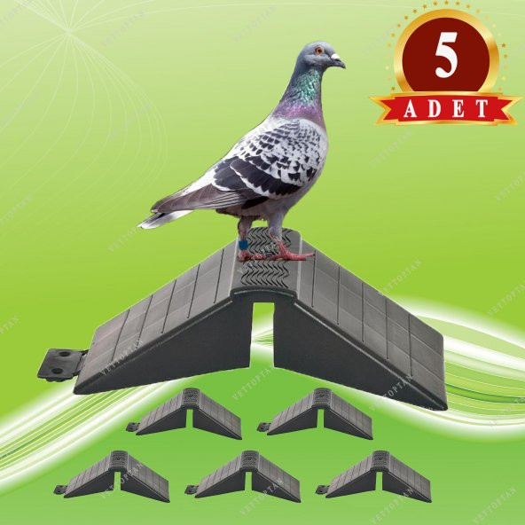 Tünek Güvercin Bekar Tüneği 5 Adet Plastik Kuş Pigeon Yuva Kümes Malzemeleri Ekipman Yuvalık