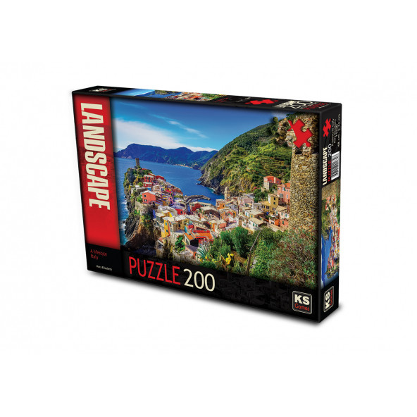 KS Games A lifestyle Italy 200 parça Puzzle - 2