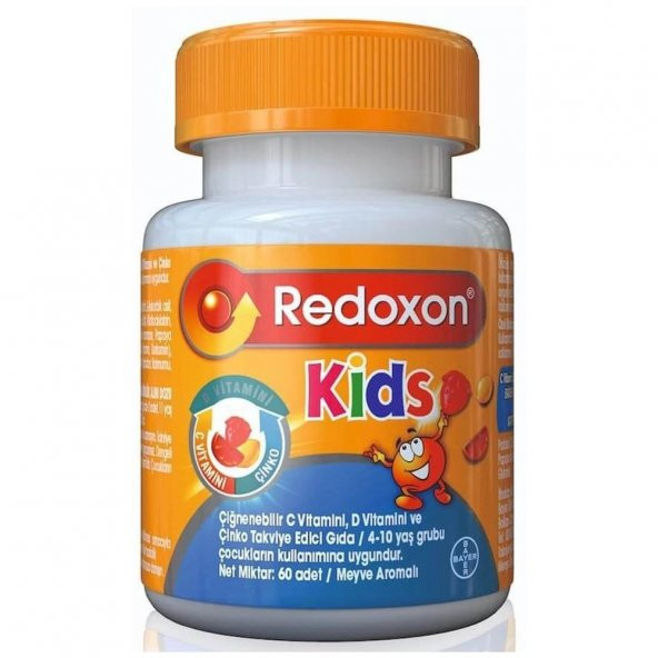 Redoxon_Kids Çiğnenebilir 60 Tablet