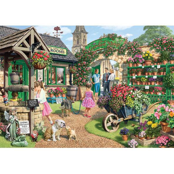 KS Games Glenny's Garden Shop 200 parça Puzzle