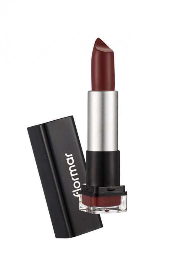 Flormar Mat Ruj - HD Weightless Matte Lipstick Ruby Brown
