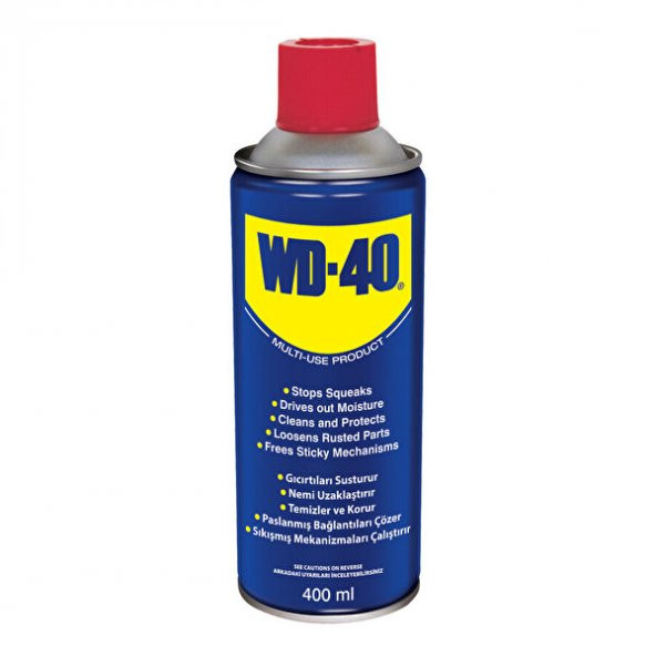 WD-40 Çok Amaçlı Etkili Koruyucu ve Pas Sökücü 400 ml