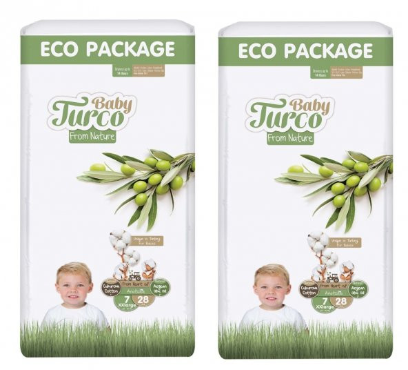Baby Turco Firsat Paket No:7 28Li 8682241205974 2 PAKET 56 Lİ ADET
