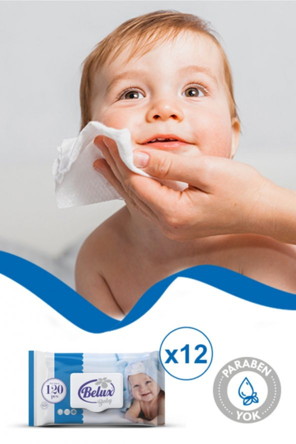 Bebek Islak Mendil 120’li 12 Adet - 4