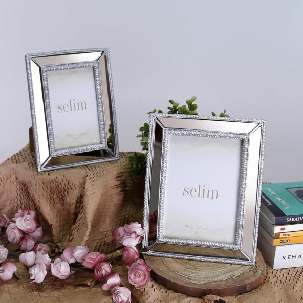 Crearthome Elsira 13x18 cm Çerçeve Gümüş SCRV114GMS85RS - 5