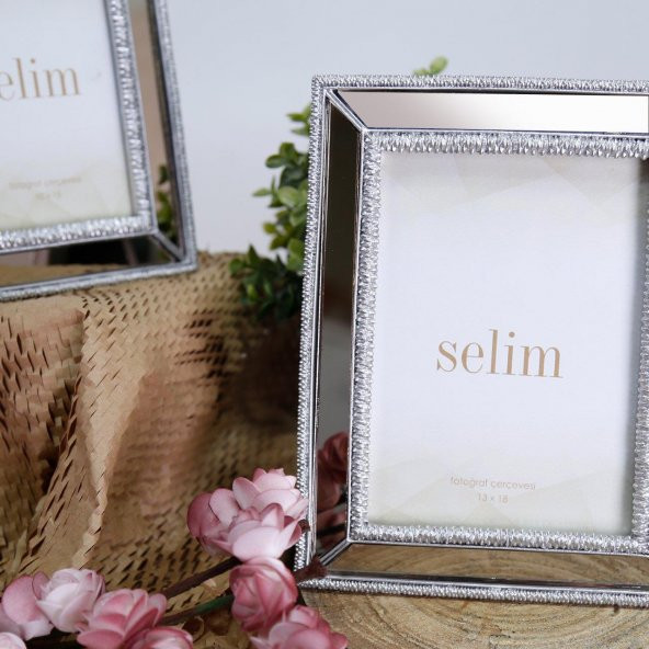 Crearthome Elsira 13x18 cm Çerçeve Gümüş SCRV114GMS85RS - 7