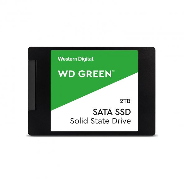 WD 2TB 2.5" GREEN WDS200T2G0A 545-465MB/s M2 SATA-3 DİSK