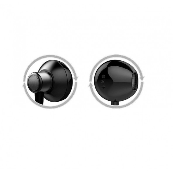 Wow Uiisii HM12 Mikrofonlu Kulakiçi 90° Kablolu Kulaklık - Hd Süper Güçlü Metal Bass - Siyah - 2