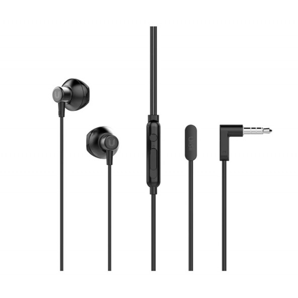 Wow Uiisii HM12 Mikrofonlu Kulakiçi 90° Kablolu Kulaklık - Hd Süper Güçlü Metal Bass - Siyah - 3