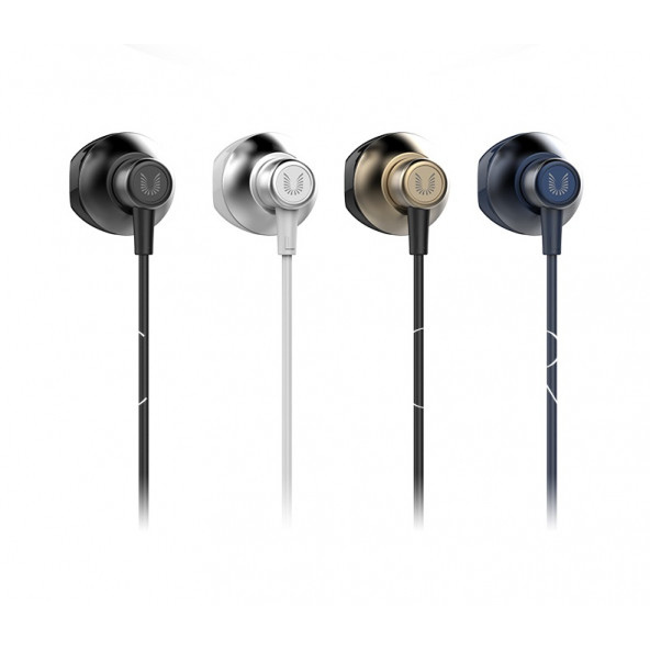 Wow Uiisii HM12 Mikrofonlu Kulakiçi 90° Kablolu Kulaklık - Hd Süper Güçlü Metal Bass - Siyah - 5