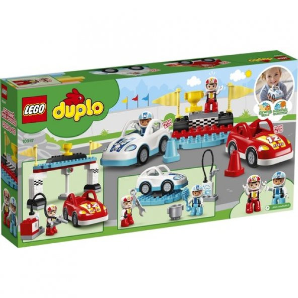 Orjinal Lego Duplo Kasabası Yarış Arabaları Orjinal Lego Duplo 10947 - 4