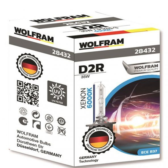 WOLFRAM D2R XENON AMPÜL 6000 KELVİN - 2