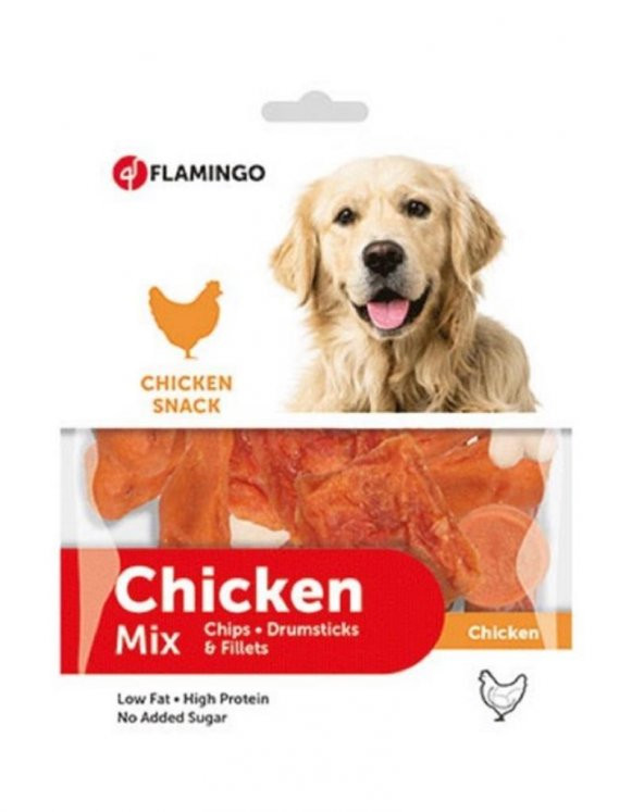 Flamingo Chicken Mix Tavuklu Karışık Köpek Ödülü 170 gr