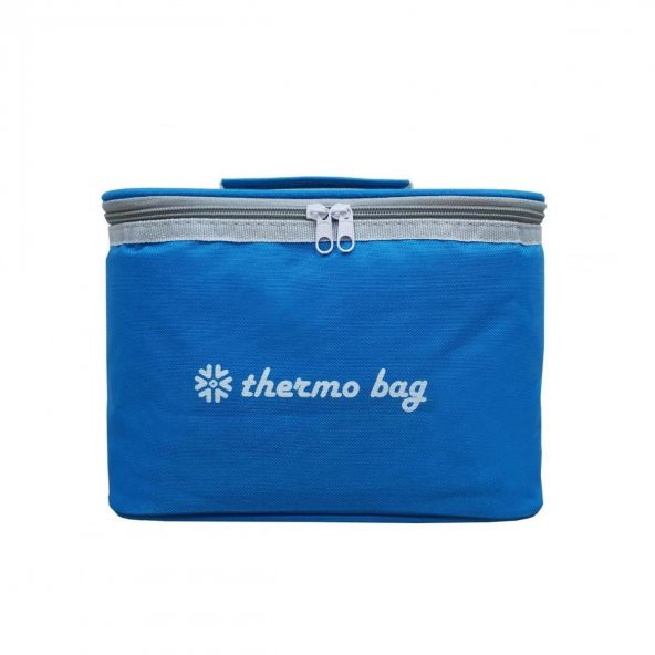 Termo Termal Çanta 7 Litre Mavi Termos Çanta Buzluk - 3