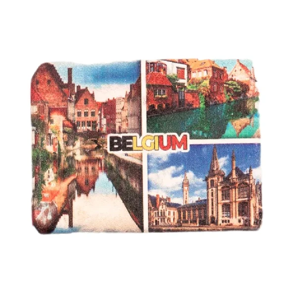 Belçika Temalı Taş Magnet ürün görseli 1