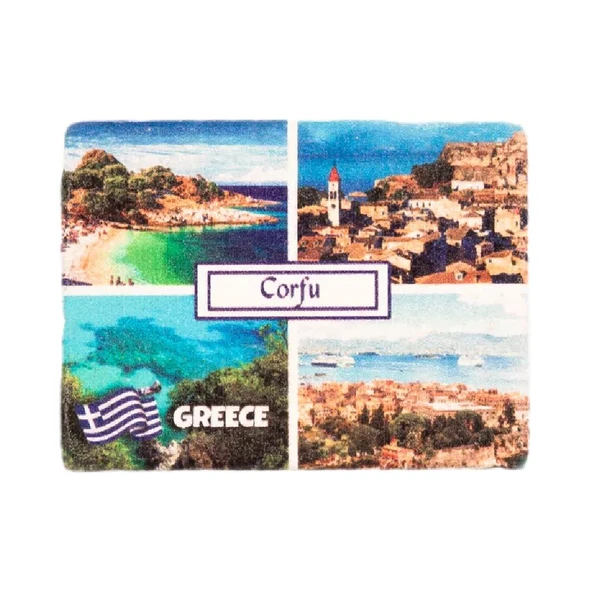 Yunanistan Temalı Taş Magnet ürün görseli